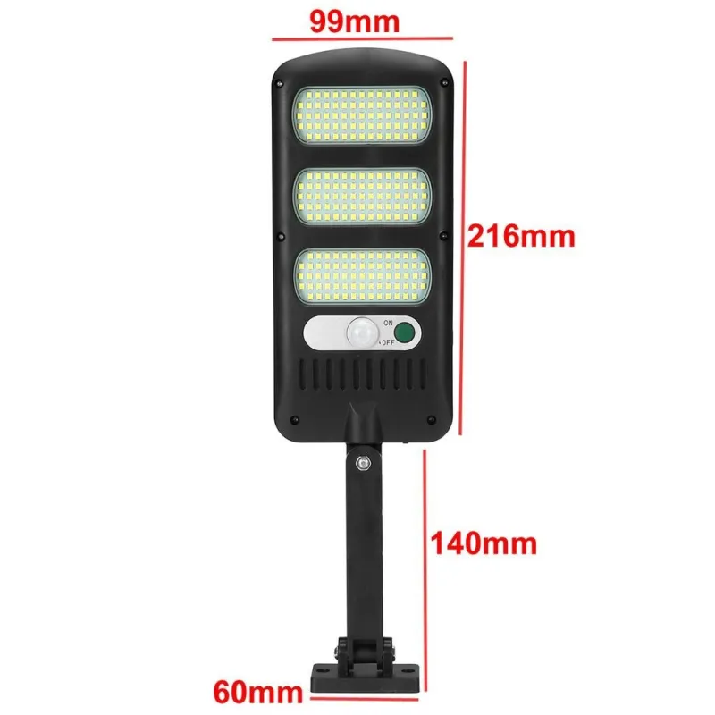 Pachet 5x Proiector solar LED 30W, IP65, Beam LED cu senzor