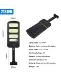 Pachet 5x Proiector solar LED 30W, IP65, Beam LED cu senzor