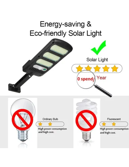 Pachet 5x Proiector solar LED 30W, IP65, Beam LED cu senzor