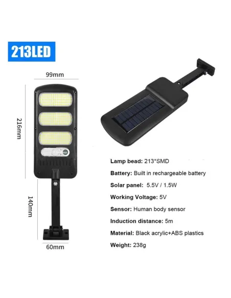 Proiector solar LED 30W, IP65, Beam LED cu senzor, alb rece cu