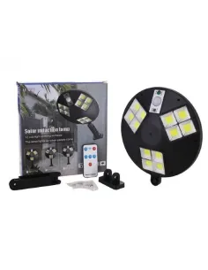 Lampa solara 12 LED COB cu telecomanda 2