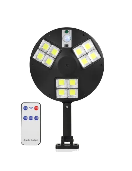 Lampa solara 12 LED COB cu telecomanda