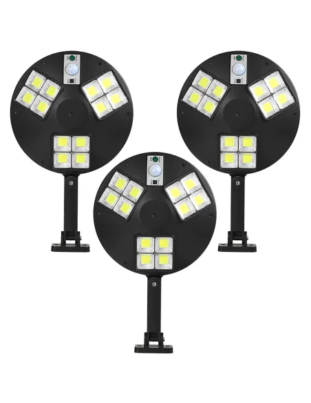 Lampa solara 12 LED COB cu telecomanda