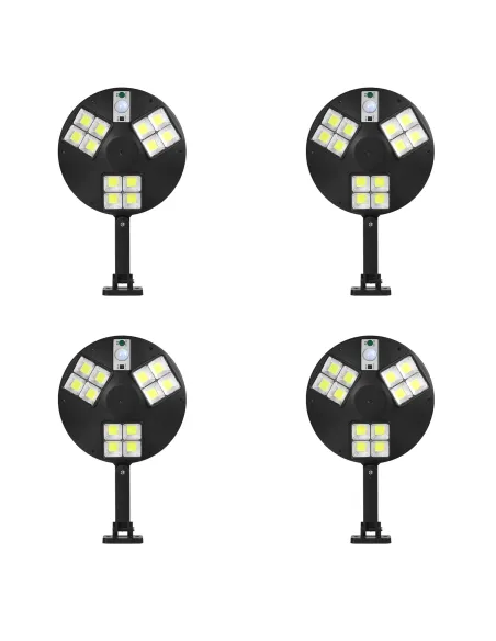 Lampa solara 12 LED COB cu telecomanda