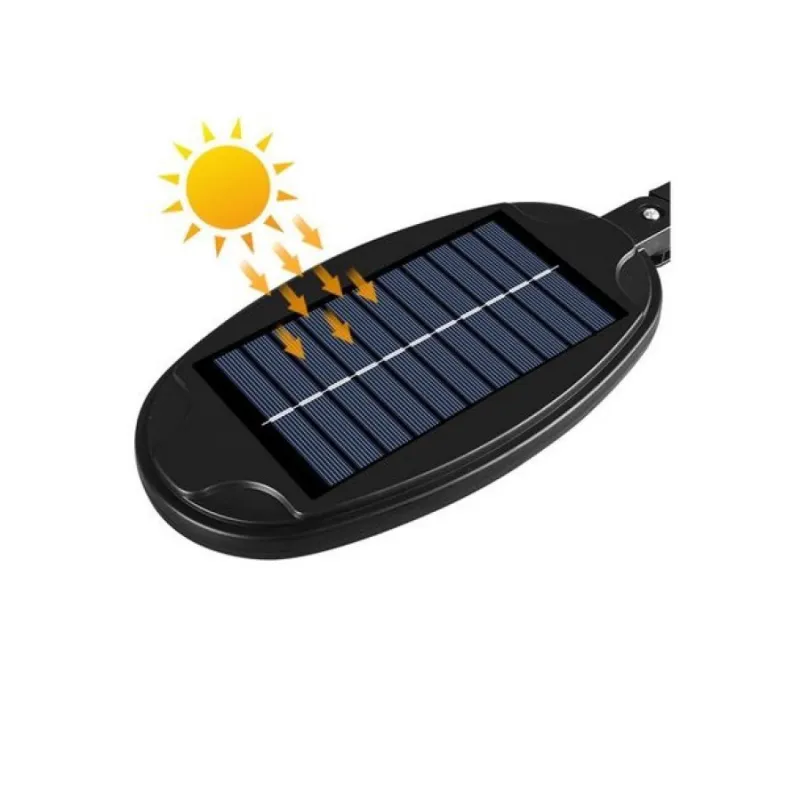 Set 4 x Lampa stradala 96 LED COB cu incarcare solara
