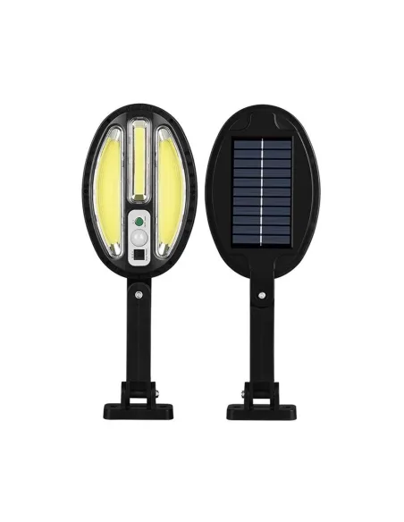 Set 4 x Lampa stradala 96 LED COB cu incarcare solara