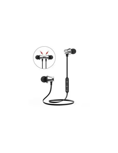 Casti Bluetooth cu prindere magnetica