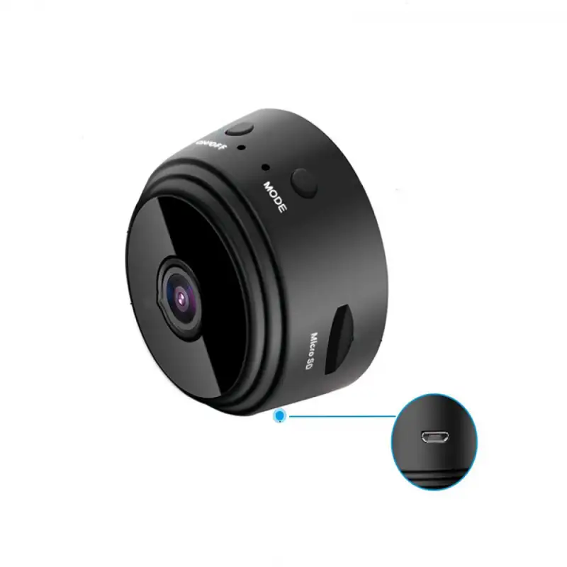 Camera video Wi-Fi 1080p HD, unghi 150, NightVision, Senzor de