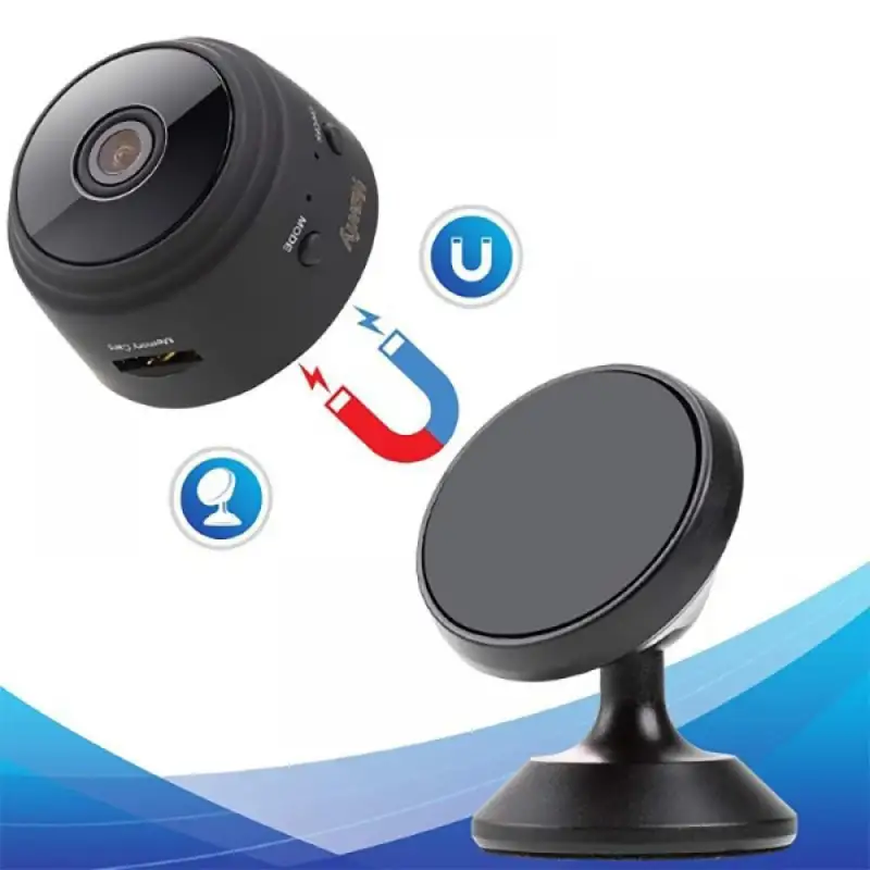 Camera video Wi-Fi 1080p HD, unghi 150, NightVision, Senzor de