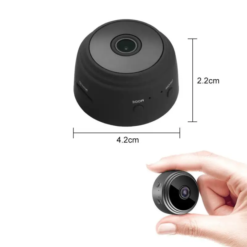 Camera video Wi-Fi 1080p HD, unghi 150, NightVision, Senzor de