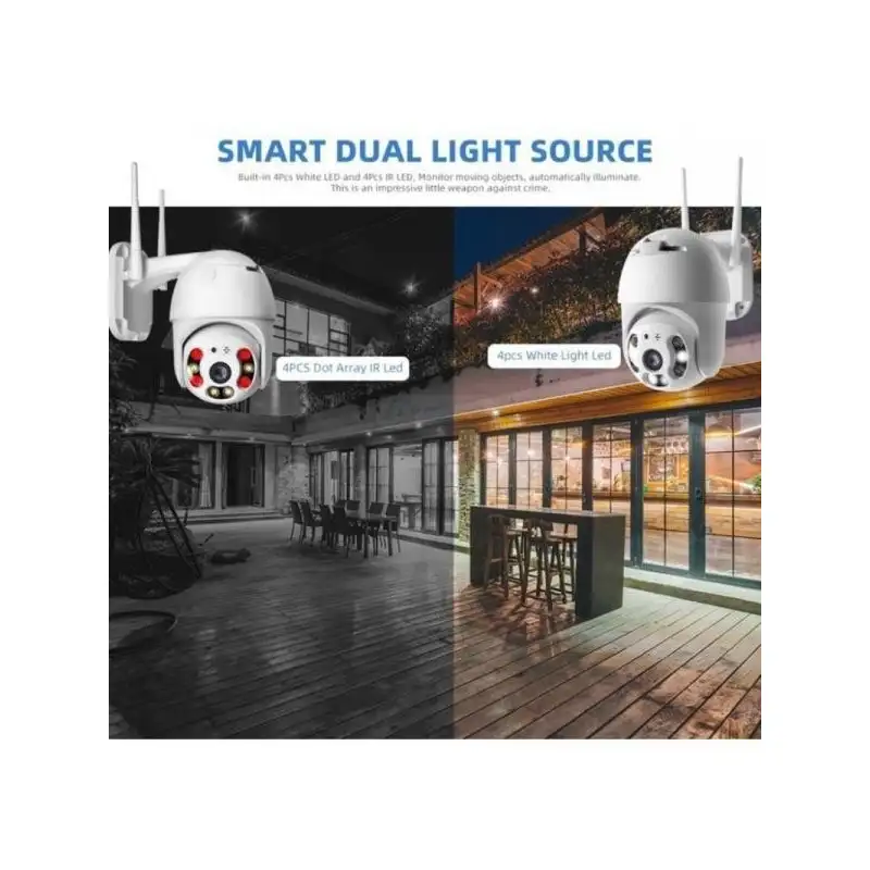 Camera de supraveghere video Wi-Fi Jortan 2 mpx, iOS / Android