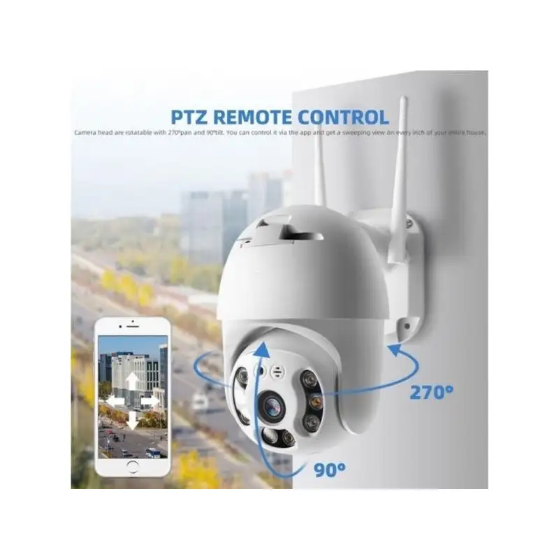 Camera de supraveghere video Wi-Fi Jortan 2 mpx, iOS / Android