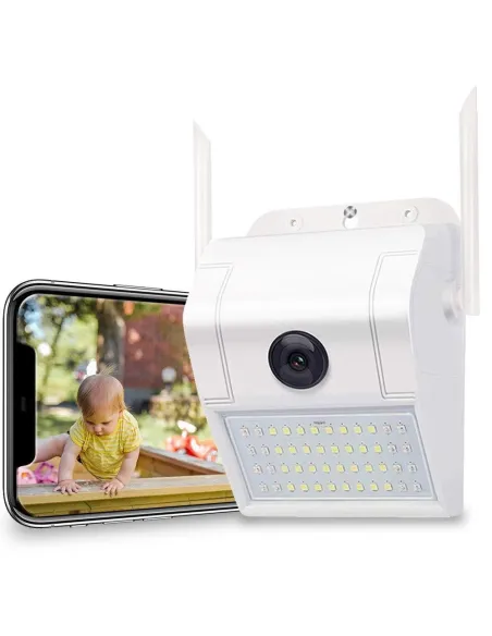 Camera video de supraveghere IP Wireless cu lampa 32 LED