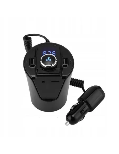 Transmitator auto ElektroStator BX6, Bluetooth, FM, 2 x USB