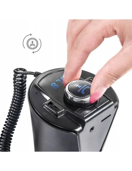 Transmitator auto ElektroStator BX6, Bluetooth, FM, 2 x USB