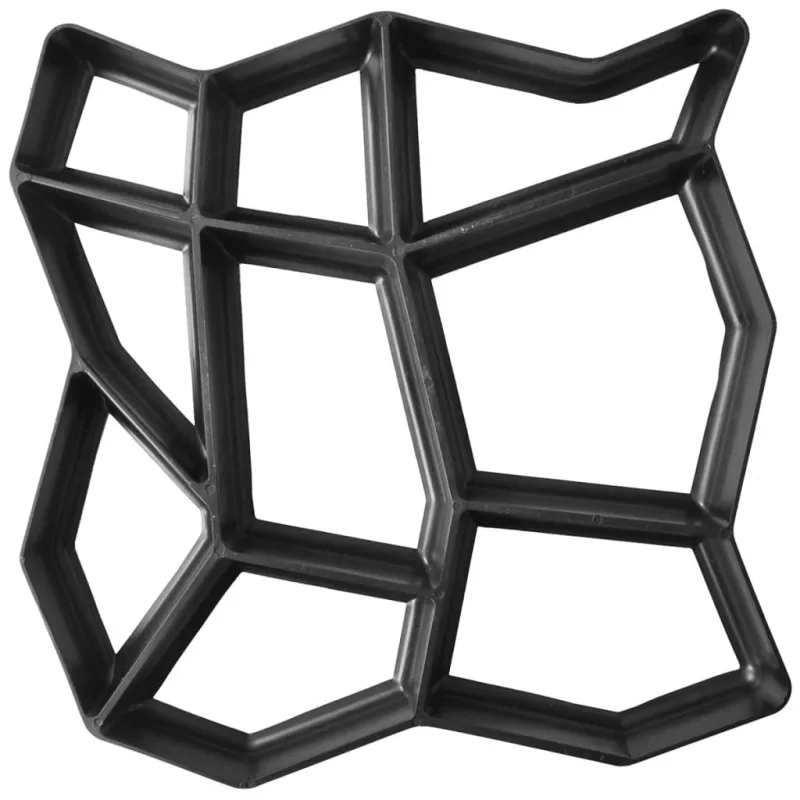 Set 2 matrițe de pavaj pentru gradină, 35 x 35 cm