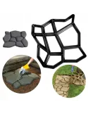 Set 2 matrițe de pavaj pentru gradină, 35 x 35 cm