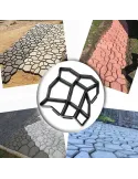 Sablon pentru pavele neregulate, matrita pentru