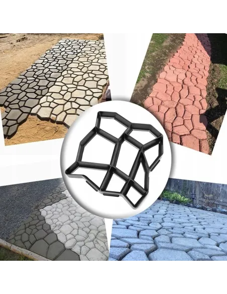 Sablon pentru pavele neregulate, matrita pentru