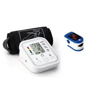 Tensiometru electronic de brat + Pulsoximetru