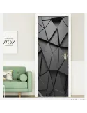 Autocolant decorativ pentru usa, 77 x 220 cm