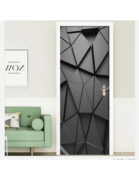 Autocolant decorativ pentru usa, 77 x 220 cm