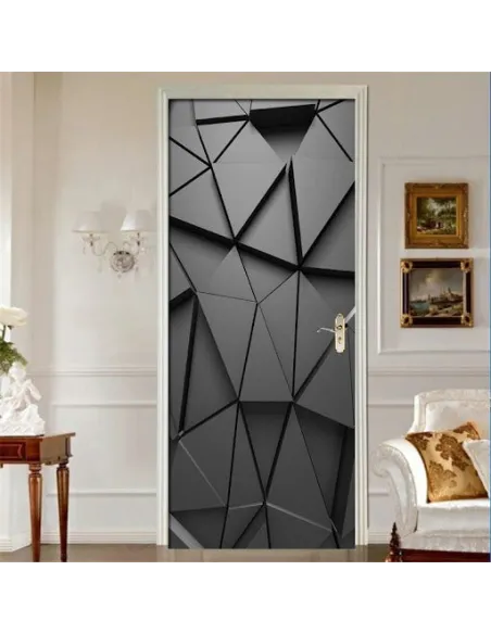 Autocolant decorativ pentru usa, 77 x 220 cm