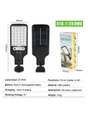 Mini Proiector JY-616-1 cu panou solar si telecomanda 28 LED