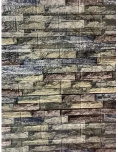 Tapet autoadeziv caramizi, 77 x 70 cm, spuma 2