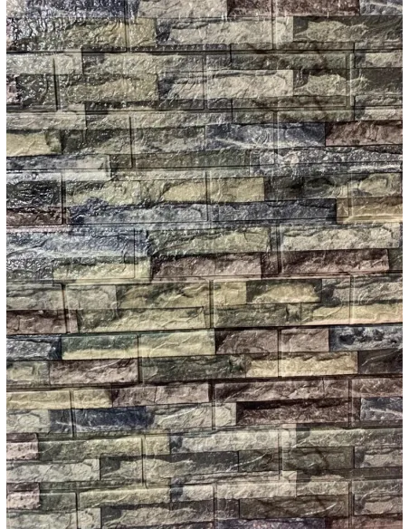 Tapet autoadeziv caramizi, 77 x 70 cm, spuma