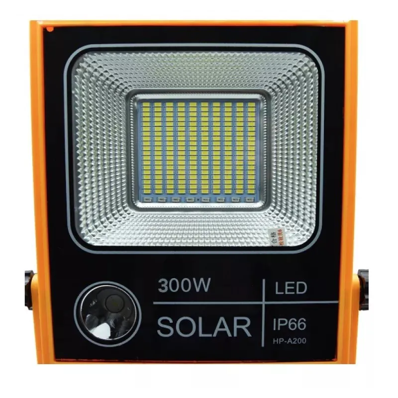 Proiector LED 304 LED SMD 300W cu incarcare solara