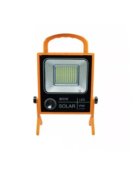 Proiector LED 304 LED SMD 300W cu incarcare solara
