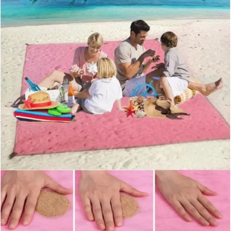 Rogojina Plasa care indeparteaza nisipul, 200x150 cm, ROZ