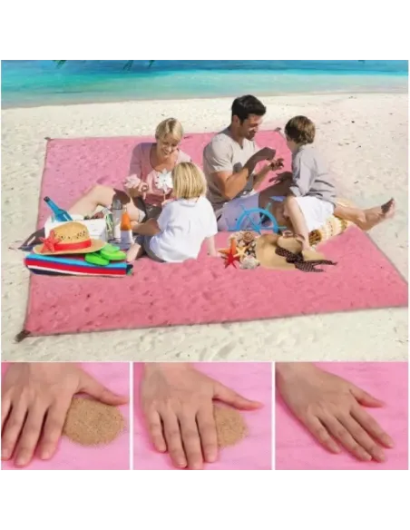 Rogojina Plasa care indeparteaza nisipul, 200x150 cm, ROZ