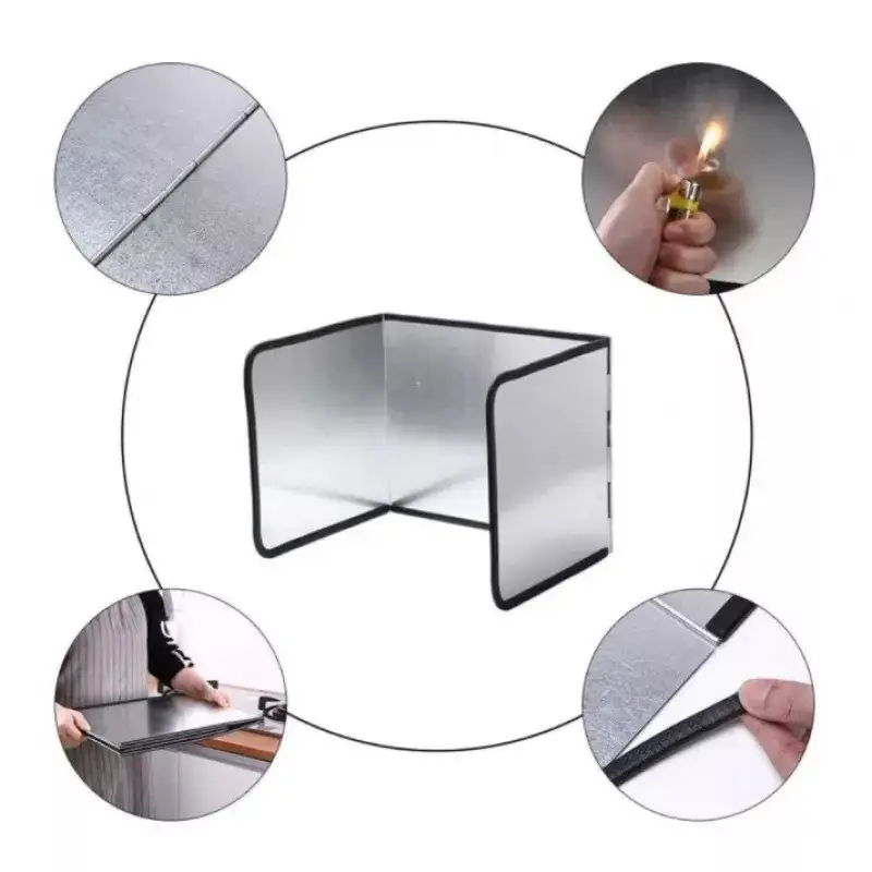 Protectie aragaz din METAL 97 x 30 cm, anti-stropi PREMIUM