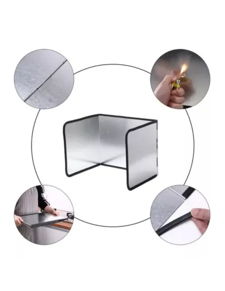 Protectie aragaz din METAL 97 x 30 cm, anti-stropi PREMIUM