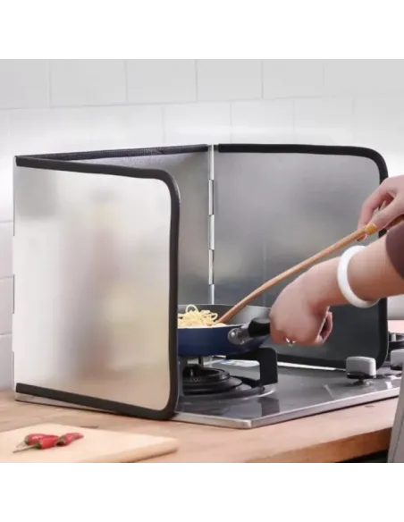 Protectie aragaz din METAL 97 x 30 cm, anti-stropi PREMIUM