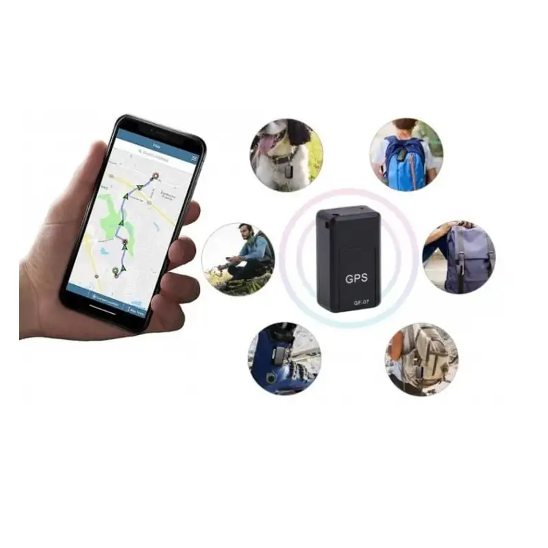 Mini localizator GPS magnetic cu funcție de interceptare