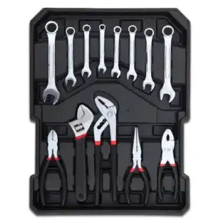 Geamantan 187 SCULE si piese in valiza cu roti tip Troller 2