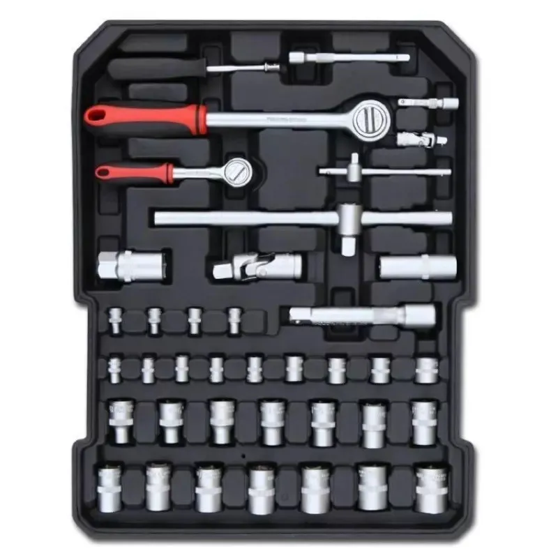 Geamantan 187 SCULE si piese in valiza cu roti tip Troller