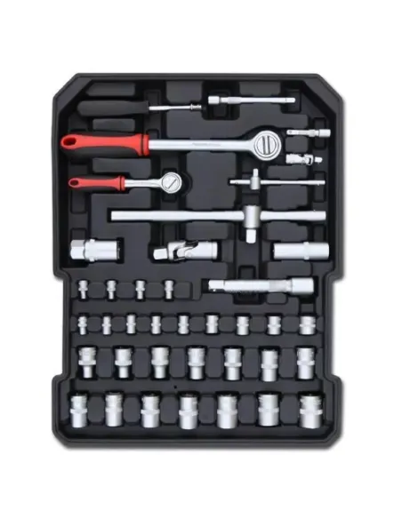 Geamantan 187 SCULE si piese in valiza cu roti tip Troller