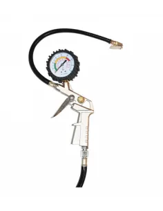 Furtun umflat roti cu manometru ext fi 10.5mm 13m 2