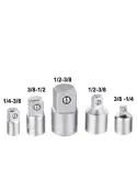Set 5 adaptoare cromate 1/2 1/4 3/4 3/8