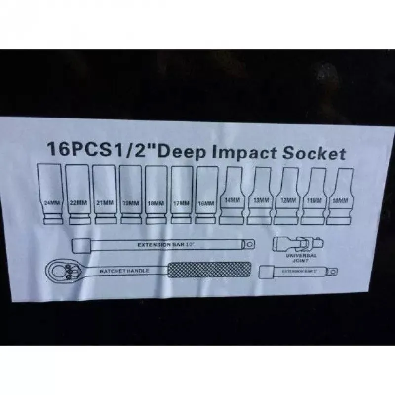 Trusa MLG-6207 17 tubulare de impact