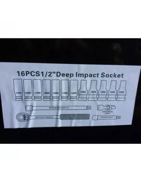 Trusa MLG-6207 17 tubulare de impact