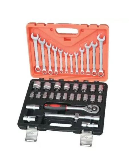 Trusa 37 piese chei si tubulare 1/2"
