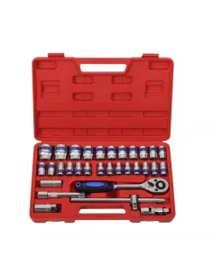 Trusa 32 piese SR-1011 chei tubulare si clichet