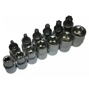 Trusa 23 Chei Tubulare si Biti Profil E Torx 1/2 2