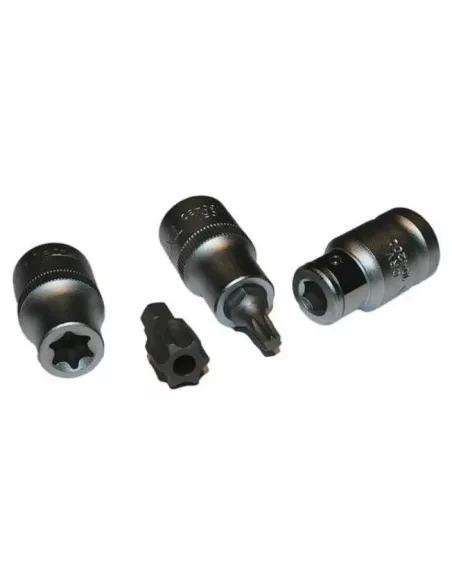 Trusa 23 Chei Tubulare si Biti Profil E Torx 1/2