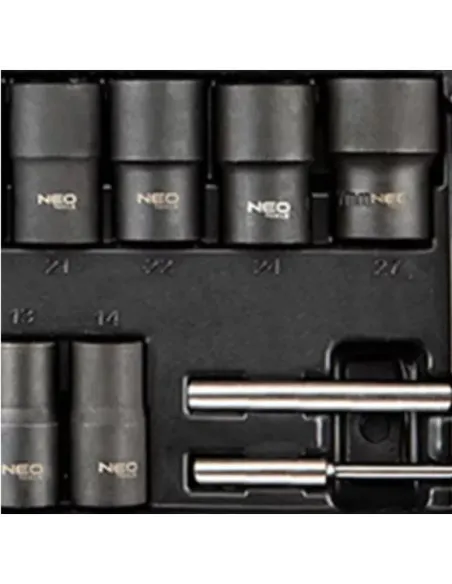 Trusa 16 piese tubulare 8-27 mm pentru suruburi si piulite deteriorate